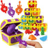 Coogam Alphabet Learning Toys for Toddlers, 26pcs Surprise Letters Treasure Locks with