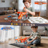 Playsets, Playset, 1:64 Toy Cars Toy Car Wash for Kids, Activity Drivers Scale Car, Parking lot with Track, Foam