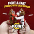 Farting Poop Pen with Punching Arms, Makes Funny Fart & Action Sound with Every Punch, Perfect Novelty Gift for Kids