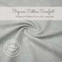 Luvberries (Set 2) 100% Guava Lotus Travel Crib Sheets of Organic Cotton Fitted Sheets for Baby Play Yard & Mini Crib