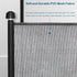 Retractable Baby Gate for Doorways & Stairs - 35" Tall, Extends up to 55" Wide, Child & Pet Friendly, Black