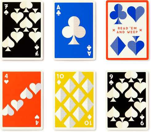 Brass Monkey Read Em and Weep - Vintage Inspired Playing Card Set