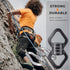 YARKOR Swing Swivel Safety Rotational Device, 30KN 360° for Web Tree Swing, Rock Climbing, Hammock, Aerial Dance