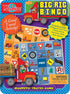 Magnetic Road Trip Bingo for Kids Ages 4-8 - Bundle with Magnetic Game Board and Game Pieces