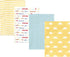 Hudson Baby Unisex Cotton Flannel Burp Cloths - My Sunshine 4 Pack, One Size