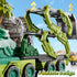 10 1 3-5 4-8 9 5-7 in Dinosaur Truck Toys for Kids Aged with Foldable Race Track, Carrier Truck with Dinosaur Toy Car