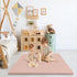 Stylish Vegan Leather Baby Play Mat - Soft, Easy to Clean Floor Mat Creates A Safe Play Area for Your Baby - The