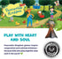 Peaceable Kingdom Dinosaur Escape Cooperative Memory Game of Logic and Luck for 2-4 Kids Ages 4+