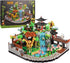 Micro Mini Blocks Animals Building Model Set - Creative Architecture Zoo Park Building Sets for Adults and Kids 14+