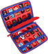 Mchoi Shockproof Carrying Case for Hot Wheels, Toy Car Organizer for 20 Cars, Red Case Only