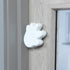 Cardea Solutions 2 Pack Happy Hands Anti Slam Child Door Safety Finger Trap Stoppers - (White)