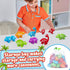 Kasfalci Alphabet Learning Toys, Dinosaur Toys for Kids, ABC Learning for Toddlers, Matching Letter Game,Color