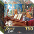 RoseArt - Fancy Cats - Piano Lessons - 750 Piece Jigsaw Puzzle for Adults