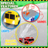 Toy Cars for Toddlers | 6 Pcs Pull Back Cars with Light and Sounds | City and Emergency Vehicles Set
