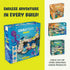Set 58-Piece 3 Ravensburger GraviTrax Junior Starter - My Ocean - Marble Run Game - Fun and Educational Preschool
