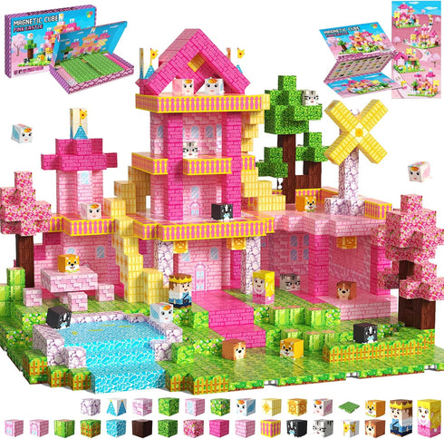 powerful xishan 150 PCS Magnetic Blocks, Magnetic Building Blocks Cubes, Princess Magnet Toys for