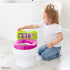 Barney Potty Trainer, Floor Potty Chair with Sounds, Removable Toilet Topper, Tracking Chart & Storage for Toddler