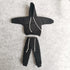 1/12 Scale Male Clothes, Men Hoodie and Pants for 6 Inch Action Figure Body Doll (A)