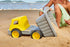 14.4" 18M+ Hape Load & Tote Dump Truck| Outdoor & Indoor Vehicle Beach Sand Toy for Toddlers