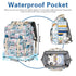Backpack,Baby Boys,15.6inch Jiefeike Diaper Bag Bags for Mom Dad Girls Cat Dog Travel Baby Diaper Bags with Insulated