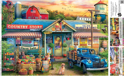 Buffalo Games Eduard - Farm Sale - 500 Piece Jigsaw Puzzle for Adults, Perfect for Game Nights
