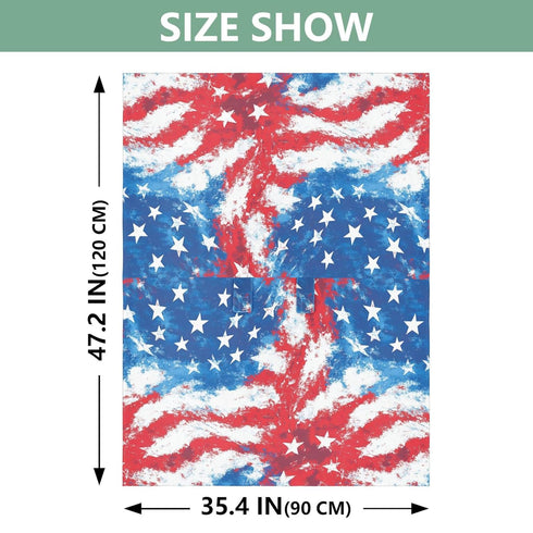 Mazeann Tie Dye American Flag Car Seat Cover Baby Breathable Soft Infant Carseat Covers Canopies Babies Carrier Covers