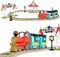 Honey Bee Acres Thistlestop Train Station, Complete Set with Miniature Doll Figure,