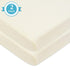 American Baby Company 2 Pack 100% Natural Cotton Fitted Pack and Play Sheets, Cream