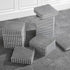 12 Interlocking Carpet Shaggy Soft EVA Foam Mats Fluffy Square Interlocking Carpet Tiles Protective Floor Tiles