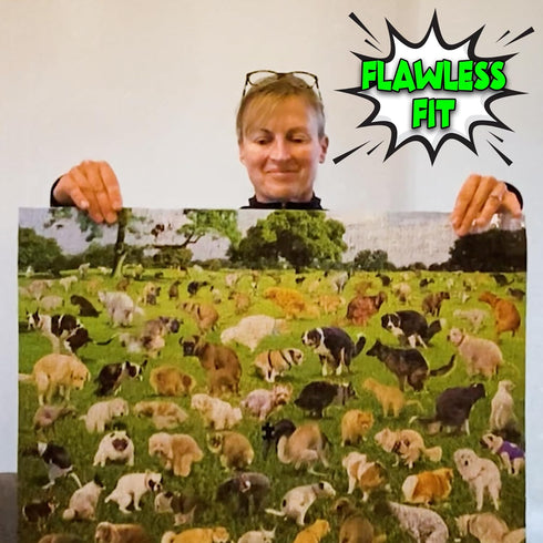 Funwares Original 101 Pooping Puppies Puzzle - Hilarious 1000 Piece Jigsaw Puzzle for Adults and Kids