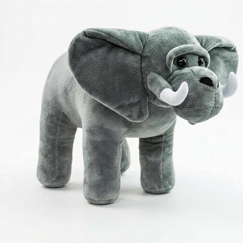 Randimals Elephant Plush Stuffed Toy Gorilla Face 15, Soft & Huggable, Premium