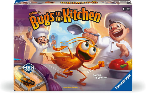 2024 5 2-4 Ravensburger Bugs in The Kitchen - Enthralling Family Board Game | Ideal for Kids and Adults Aged and Up |