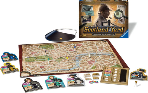 Ravensburger Scotland Yard Sherlock Holmes Edition Strategy Game for Ages 8+, Family Game Night