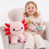 Mommy 5 3-8, Axolotl Stuffed Animals, Axolotl Plush with Baby, Pcs Plush Toy for Girl Boy, Birthday Gifts