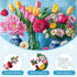 DAGIRT 500 12+, 500 20.5 15 Inches Piece Puzzle for Adults, Beautiful Flower Puzzles for Adults Senior, Age Tulip Rose