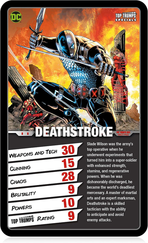 Top Trumps DC Super Villains Card Game - Family Learning Games for Kids & Adults, 2+ Players, Ages 6+