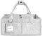 GEMII Diaper Caddy Organizer-Large Baby Caddy Organizer with Handle, Newborn Registry Essentials, Baby