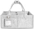 GEMII Diaper Caddy Organizer-Large Baby Caddy Organizer with Handle, Newborn Registry Essentials, Baby