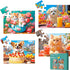 4 Pack 16 Large Piece Puzzle for Seniors - Alzheimer's Cognitive Jigsaw Puzzles for Elderly - Easy Fun Memory Game