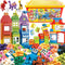 Liberty Imports Big Building Blocks, 166 Pieces with Storage Organizer Box, Educational Learning Toy Set for Toddlers