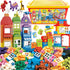 Liberty Imports Big Building Blocks, 166 Pieces with Storage Organizer Box, Educational Learning Toy Set for Toddlers