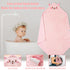 Towels,6 Pack Set,Soft Essential(31.5 31.5 Inch) Yaiseiko Baby Hooded Bath Baby Bath Towel and Absorbent Toddler Towels