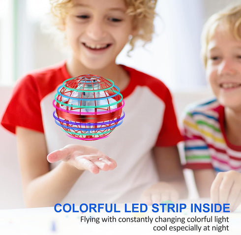 2024 Flying Orb Ball Toy, Cosmic Globe Boomerang Hover Ball, Galactic Fidget Spinner, Outdoor Gift for Kids