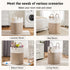 60L) Laundry Basket,Woven Cotton Rope Laundry Hamper,Versatile Storage for Dirty Clothes,Baby Toys,and Blankets