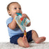 Mary Meyer Lil' Hero Crinkle Teether Toy, 6 x 6-Inches, with Baby Paper and Squeaker