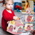 Montessori Toys for 1+ Year Old Girl, 8-in-1 Toddler Toys with Sound, Lights, Music, Clock, Telephone, Car