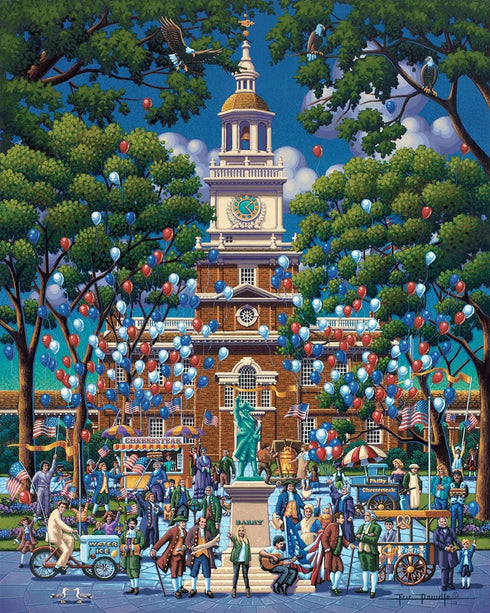 Dowdle Jigsaw Puzzle - Independence National Historic Park - 500 Piece