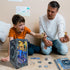 Set 3D Booknook DIY Miniature Dollhouse, Book Nook for Adults & Beginners with LED Lights for Brighter Ambiance Wooden