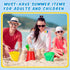 12 Summer 4 Colors(5 Inch,Red,Yellow,Blue,Green) Didaey Pieces Beach Pails Sand Buckets for Boys and Girls Beach