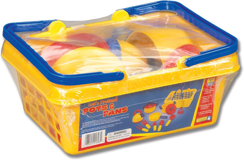 Set, Set, 13 3+ Educational Insights Pots 'N' Pans Kitchen Toys, Pretend Kitchen Pieces, Ages